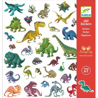 DJECO Samolepky Dinosauři